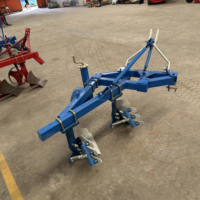 Charrue à deux socs pour petit tracteur, charrue à socs moyens et à socs à pointe, charrue à socs oscillants