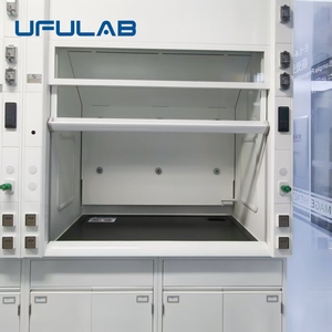UFU <strong>Lab</strong> Furniture Supplier EN SEFA Certified Steel Benchtop Fume Hood Fume Cupboard for Chemical Laboratory - Product Image 5
