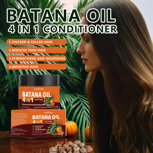 Huile Crue de Batana 100 % Pure et Naturelle du Honduras pour la Croissance des Cheveux Secs, Épaisse et Forte pour Hommes et Femmes - Product Image 2