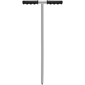 Garden Tool Insulated T-shaped Handle <strong>Soil</strong> Sampler <strong>Soil</strong> Probe Rod Solid Steel <strong>Structure</strong> <strong>Soil</strong> Sampling - Product Image 1