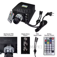 30W 60W Moteur d'éclairage à fibre optique LED RGBW étanche IP65 Illuminateur à fibre DMX pour piscine et sauna