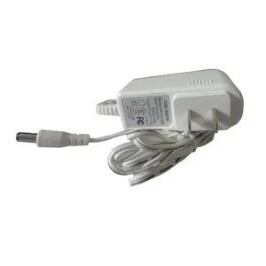 Security adaptor 12v EU plug dc adapter with on off switch