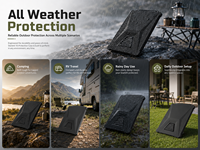 Étui de protection en silicone imperméable compatible Starlink V5, couverture complète, accessoires Starlink, sans blocage du signal, protecteur V5