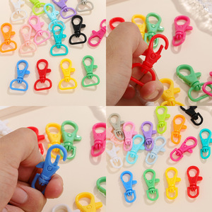 Colorful Plastic Buckle Rotatable Keychain DIY Jewelry Accessory Multi Color <b>Shoulder</b> <b>Strap</b> Buckle - Product Image 4