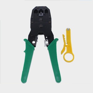 Crimping Tool For 23 Awg <b>Wire</b> Steel Body <b>Soft</b> Grip Handle Front Entry Crimping Application - Product Image 2