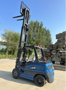 Venta caliente 1,5/2/2.5/3/5Ton Carretilla elevadora eléctrica <span class=keywords><strong>Motor</strong></span> de CA de 4 ruedas con neumáticos sólidos y cabina Certificación CE en promoción - Product Image 4