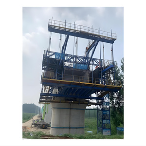 Méthode en porte-à-faux équilibrée de chariot de coffrage en porte-à-faux de déplacement de système de coffrage en béton pour le projet de pont et de chemin de fer - Product Image 2