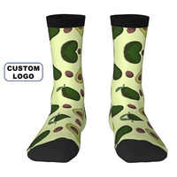 Chaussettes imprimées numériquement en 3D Xingyou, chaussettes amusantes et originales, chaussettes colorées tendance, unisexes, design personnalisé, vente en gros de chaussettes personnalisées