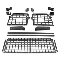 Étagère de rangement pour coffre de voiture, panneau Molle, étagère latérale et centrale pour Isuzu MUX 2013-2021 5 places