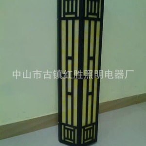 Lampe murale extérieure, longue bande en acier inoxydable, éclairage LED étanche pour jardin, 110-240V, montage mural - Product Image 5