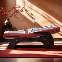 Maître Coréen Table de Massage en Jade Corps Complet Infrarouge Lointain Chiropratique RollerThermal Spa Meubles Tables et Lits de Massage