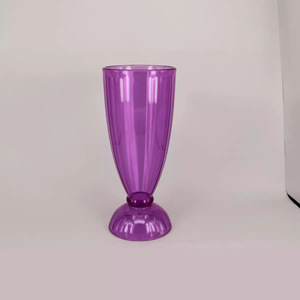 Gobelet à <span class=keywords><strong>milkshake</strong></span> <span class=keywords><strong>en</strong></span> polycarbonate de 400 ml, réutilisable, <span class=keywords><strong>pour</strong></span> thé au lait, glace, jus, <span class=keywords><strong>verre</strong></span> à boire <span class=keywords><strong>en</strong></span> <span class=keywords><strong>plastique</strong></span> - Product Image 5