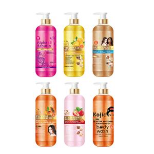 Gel de Ducha Exfoliante, Blanqueador e Hidratante de 1000 ml para el Cuidado de la Piel, Venta al por Mayor - Product Image 6