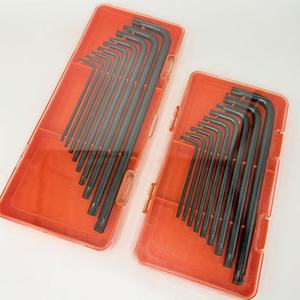 Black plum blossom plastic box 9PC star-shaped manual polygonal wrench <strong>set</strong> universal manual maintenance plum blossom <strong>key</strong> - Product Image 6