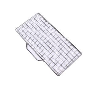 Rejilla de Acero Inoxidable para Barbacoa con Asa, Antiadherente, Resistente a la Corrosión, Fácil de Limpiar, Estilo Coreano - Product Image 2