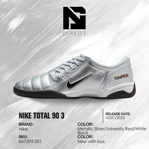 Nike Wmns Total 90 3 Sp 'Metallic Silver Red' Dropshipping, Zapatillas de Moda, Estilo Deportivo para Mujer - Product Image 6