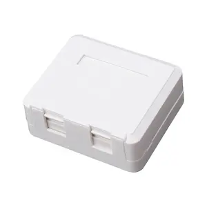 Lulink Double ports rj45 communicate mounting box surface box information box