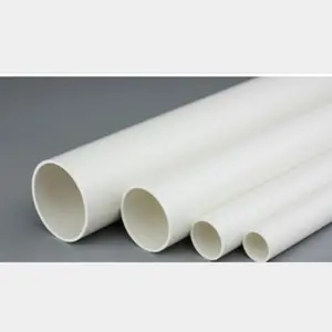 Conduit de fil électrique en PVC de bonne qualité 1/2 "tuyau de conduit en PVC tuyau électrique en PVC