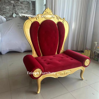 Très demandé : Chaise Trône Unique en Fibre de Verre pour Mariage, Trônes des Mariés, Canapé d'Hôtel