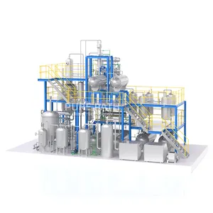Aceite de motor usado de alta ganancia, maquinaria de combustible diésel, purificador de aceite de lubricación de plantas, 2022