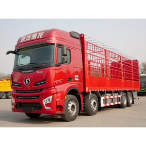 Nuevo Camión de Transporte de Ganado Shacman 8X4 Diésel Profesional de 9.5 Metros, Automático, Remolque para Caballos, Emisión Euro 3-6, 18T GVW - Product Image 6