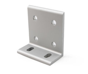 Supports de connexion d'angle en L en métal personnalisé, supports d'angle en acier galvanisé pour pièces d'estampage en tôle de bois - Product Image 4