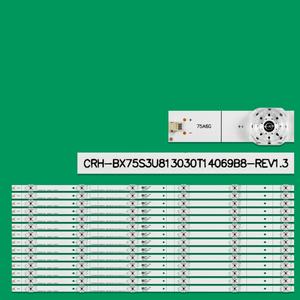 HX-NO.2730ไฟหลัง LED ทีวี3V CRH-BX75S3U813030T14069B8-REV1.3อะลูมิเนียมสำหรับ HD750S3U81-TAB1-SVH750A76ใช้ Hisense - Product Image 5