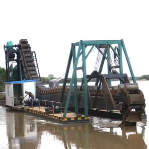 Nhiệm vụ nặng nề khai thác vàng dredger với chuỗi xô hệ thống, biển sâu/sông Khai Thác Mỏ có sẵn - Product Image 3
