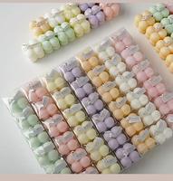 Ornements parfumés élégants faits à la main, cadeaux haut de gamme transfrontaliers, cadeaux d'anniversaire, mini bougies parfumées en forme de Rubik's Cube