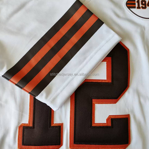 Maillot de football cousu pour hommes 2026 S-3XL Deshaun Watson Denzel Ward Shedeur Sanders Quinshon Judkins 49 Schwesinger Jared Verse - Product Image 5