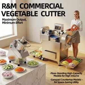 Machine automatique à découper les légumes en <span class=keywords><strong>julienne</strong></span>, coupe-oignons, hachoir, trancheuse, déchiqueteuse pour restaurants - Product Image 2