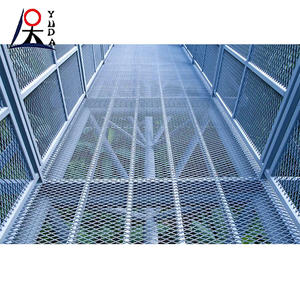 פלדה מותאמת אישית גלילי רשת מתכת מורחבת רשת תיל אלומיניום מתרחבת ספק רשת מגן גשם עלה מרזב - Product Image 6