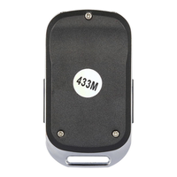 Sistema de Control Remoto para Puerta de Garaje, Automatización de Portones, Transmisor Potente de 433mhz con Código Variable