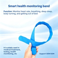 Sensor Tekanan Tipis Fleksibel Berbahan Film Piezo Getaran Taktil untuk Perangkat yang Dapat Dipakai | Sabuk Sensor Pemantau Kesehatan Kain & PVDF