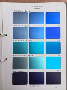 陽極酸化アルミニウム着色染料オレンジレッドブルーピンク - Product Image 5
