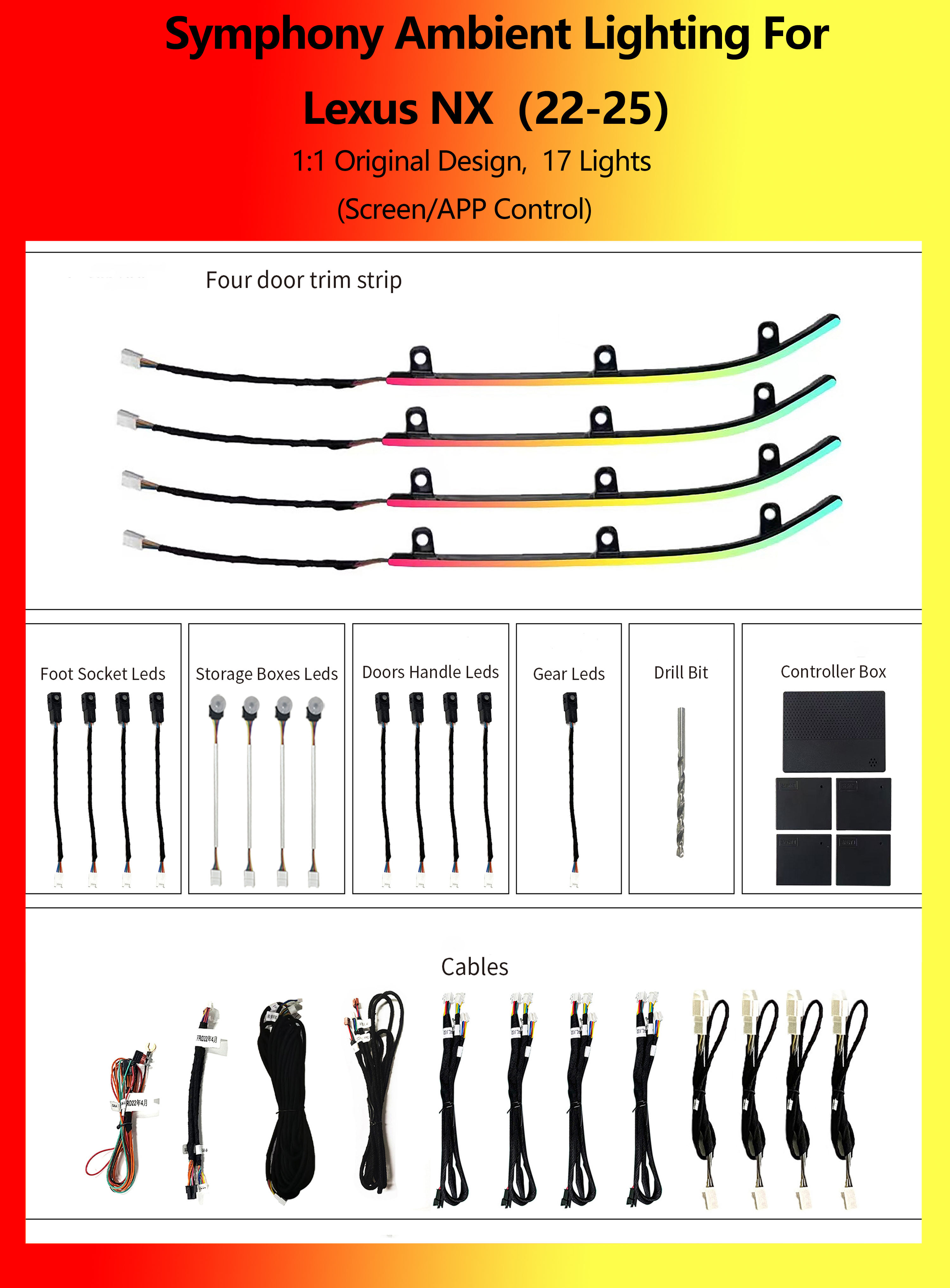 Lexus NX Symphony 17  Lights