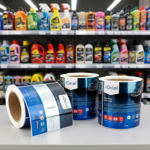 Étiquettes de produits d'entretien automobile FX, autocollants résistants aux produits chimiques pour bouteilles, étiquettes imperméables pour l'emballage de produits de detailing automobile - Product Image 1
