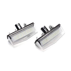 2 Luces LED de Matrícula para Toyota Prius XW20 XW30 Prius <span class=keywords><strong>V</strong></span> RAV4 Venza Matrix C-<span class=keywords><strong>HR</strong></span> Scion TC, Bombillas para Lámpara de Placa Numérica - Product Image 1