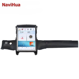 Navihua Android 11 Vertical Screen Car GPS Navigation <b>DVD</b> <b>Player</b> Car Radio for Tesla Style Ford Ranger 2016 2017 2018 2019 2020 - Product Image 1