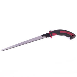 เลื่อยมือฟีนิกซ์เทล 280 มม. เหล็กกล้าคาร์บอนสูง ใบมีดตรง เครื่องมือทำสวนและตัดไม้ ด้ามจับสีดำและสีแดง - Product Image 4