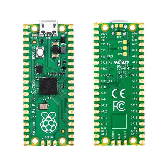 RP2040 Microcontroller Chip Raspberry Pi Pico Development Board With Digital Ports