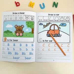 أوراق عمل رسم الأبجدية وتتبع A4 - Product Image 2