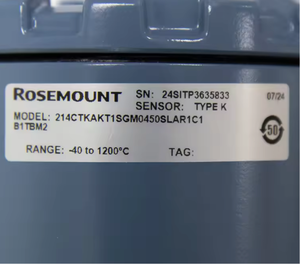 Rosemount1 Original et Nouveau Capteur de Température Numérique RTD Pt100 Rosemounts-214c/114c/0065/0304/0305/0306 USB OEM ODM en Stock - Product Image 1