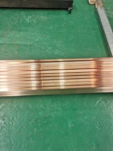 얇은 구리 버스 바 ASTM B280 T2 C1100010 * 5 10*6 10*10 사용자 정의 크기 순수 구리 사각형 바 - Product Image 6