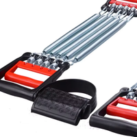 Équipement de musculation pour les doigts, extenseur de poitrine à 5 ressorts, 3 en 1 avec pédale, extenseur pour la maison, musculation, exercice