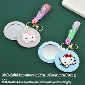 Cut <strong>Design</strong> <strong>Compact</strong> PU Promotional <strong>Mirror</strong> High Quality Custom Cartoon Pocket <strong>Mirror</strong> Wholesale Small Portable <strong>Mirror</strong> - Product Image 6