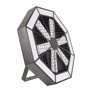Manufacturer Direct Sales 200W RGBW LED Pixel Infinite Whirlwind Fan LED <strong>Background</strong> Wall Light for Stage Effect in Clubs - Product Image 4