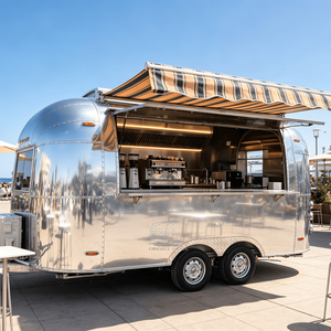 Coffee Trailer Mobile Coffee Food Truck Carts Good Trailers for America Mobile Beverage Trailer - Product Image 2