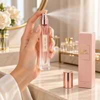 Flacons de parfum en gros à remplir, flacons d'échantillon de parfum à col vissé, carrés transparents 10ml 15ml, avec boîte