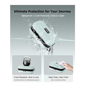 Badu Moda EVA <span class=keywords><strong>Insulina</strong></span> Bolsa de almacenamiento en frío Pantalla de temperatura Ecológico Medicina de viaje Característica de enfriamiento Cierre de cremallera - Product Image 2